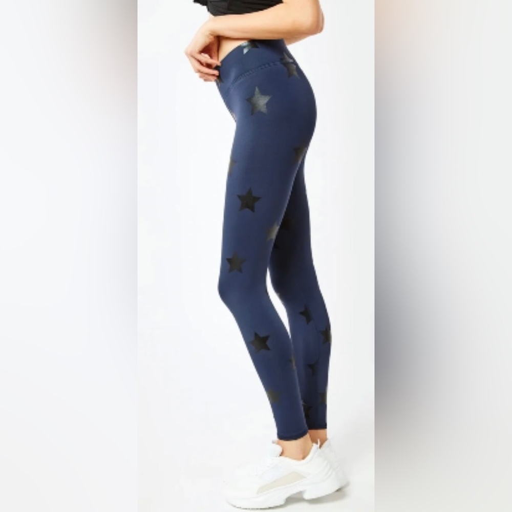 Terez Navy Star Leggings